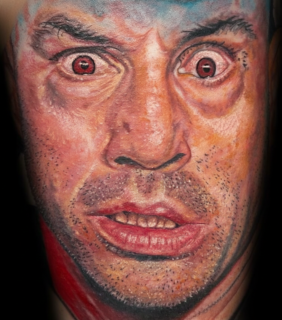 Lion Portrait Detail